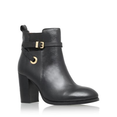 Carvela Black 'Stacey' high heel ankle boot with ankle strap